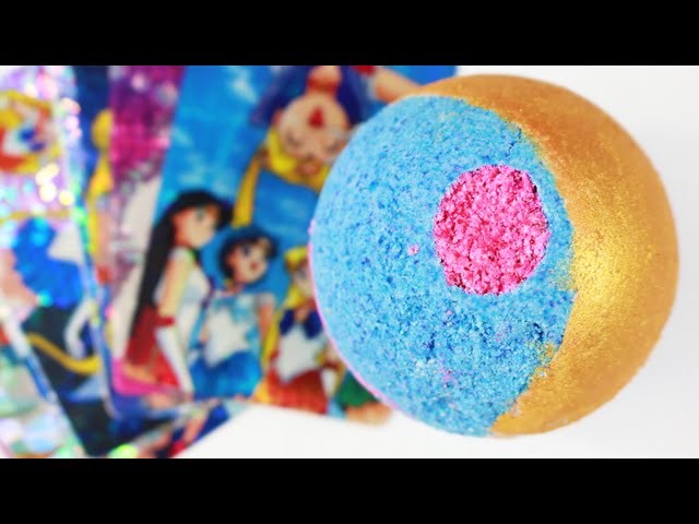 DIY Sailor Moon Bath Bomb ☾ *:･ﾟ