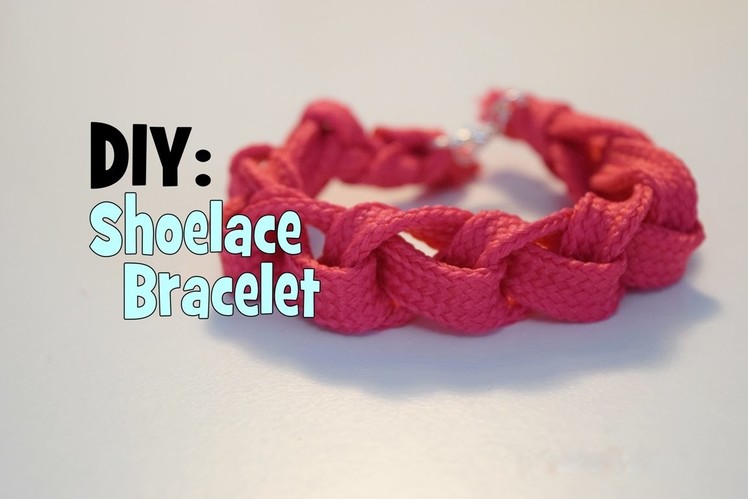 DIY Shoelace Bracelet | How-to gift | Accessories