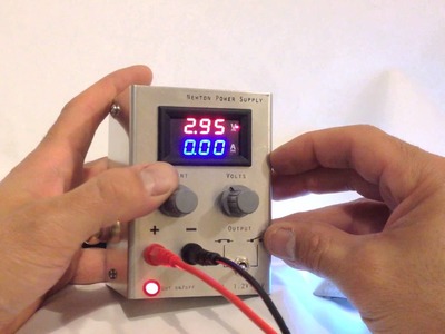 DIY Small Bench power supply (Precision adjustment of current and voltage)