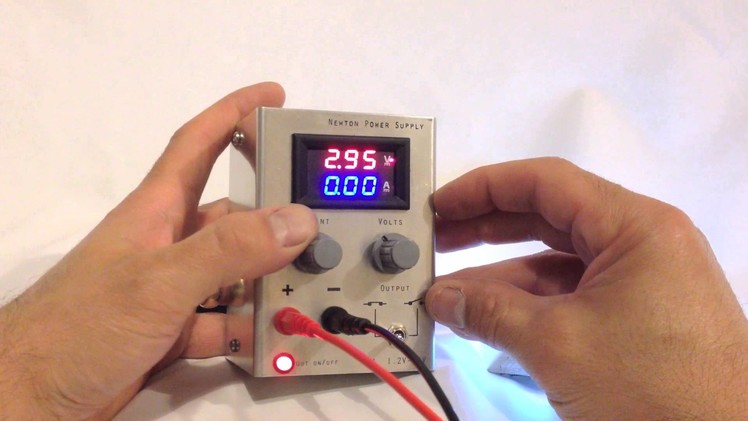 DIY Small Bench power supply (Precision adjustment of current and voltage)