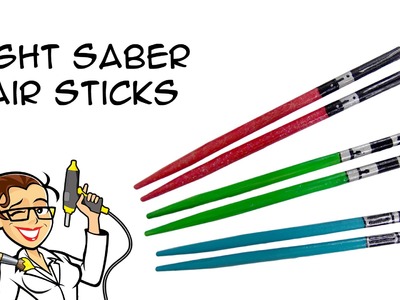 DIY Star Wars Lightsaber Chopsticks: Crafty McFangirl Tutorial