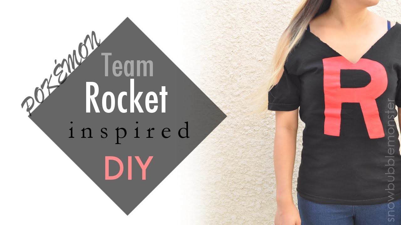 Diy Team Rocket T Shirt Pokemon Snowbubblemonster