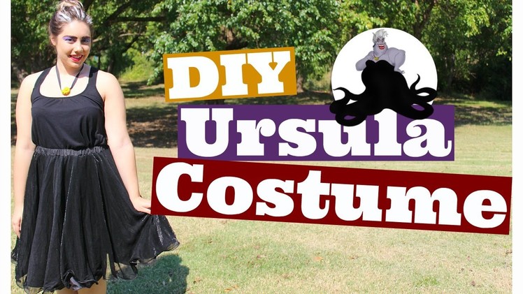 DIY Ursula Halloween Costume