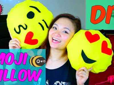 Easy DIY No Sew Emoji Pillows | Làm Gối Emoji Dễ Dàng