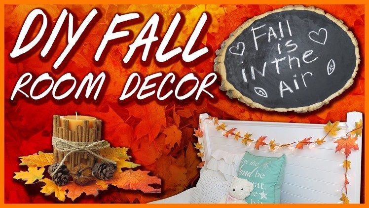 Easy DIY Tumblr Fall Room Decor with Beautybyallii7