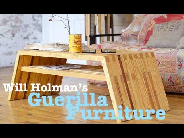 Guerilla Furniture- Salvage.DIY Maker Faire Interview w.Will Holman