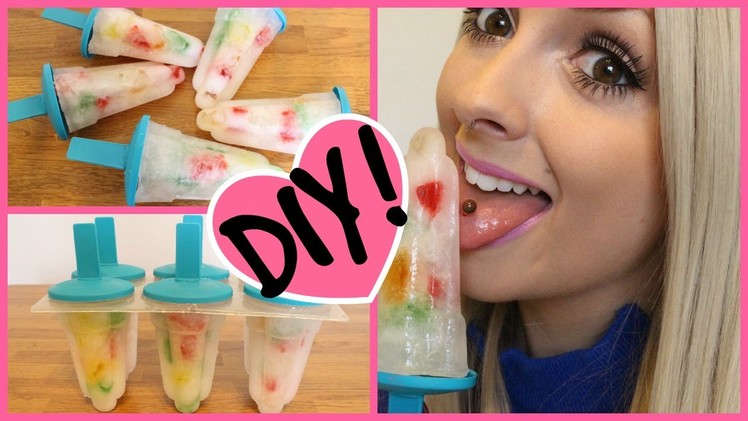 Gummy Bear Popsicle DIY!