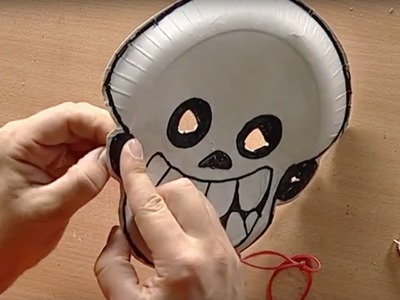 Halloween Crafts Ideas for Kids - Skull Mask | DIY on BoxYourSelf