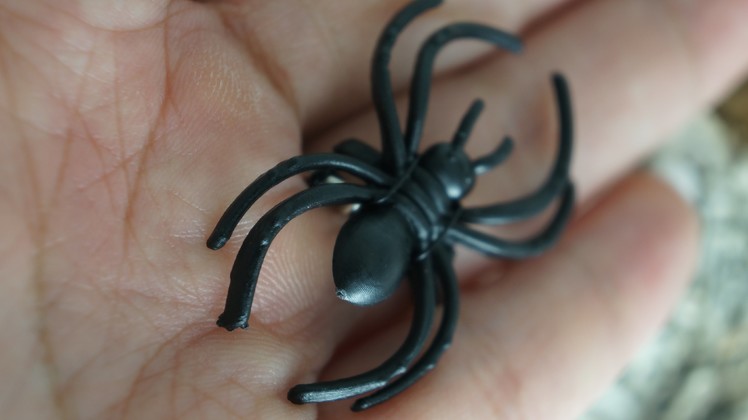 Halloween Inspiration: DIY wire wrapped spider ring