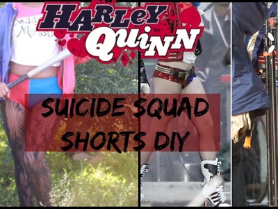 Harley Quinn Shorts DIY | Cosplay |