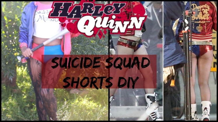 Harley Quinn Shorts DIY | Cosplay |