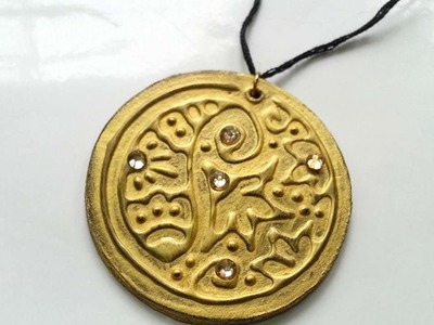 How To Create A Gold Embossed Pendant - DIY Style Tutorial - Guidecentral