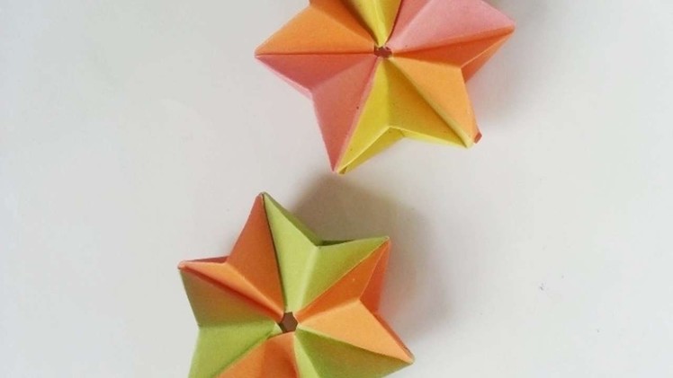 How To Create Colorful Origami Stars - DIY Crafts Tutorial - Guidecentral