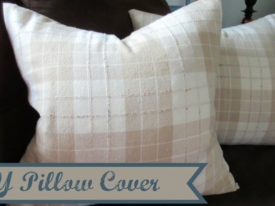 How to: DIY Envelope Pillow Covers | Tutorial