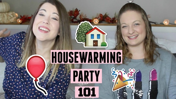 How to Host a Housewarming Party | DIY Invitations & Photo Booth Props!