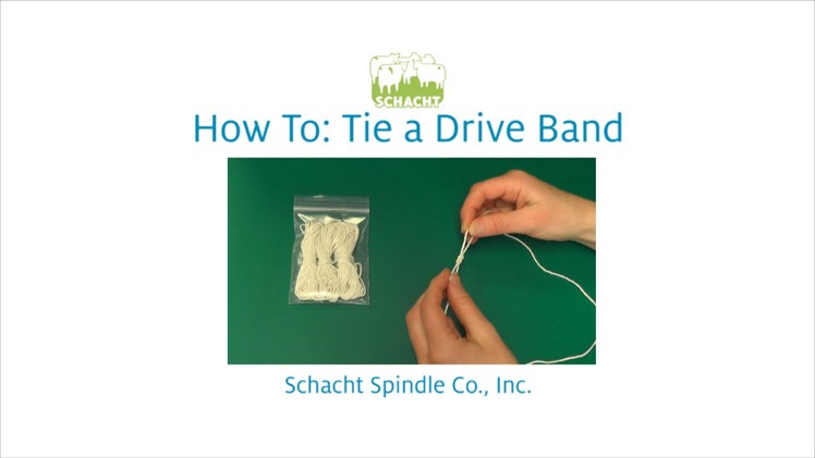 How To Tie a Matchless Drive Band