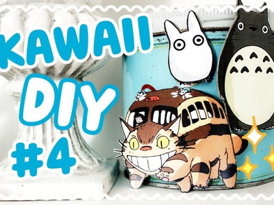 ♥ Kawaii Totoro Magnets DIY #4 | PandaBabyxo ♥