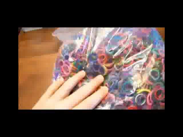 NEW 3D Pineapple Pencil Topper. Charm MONSTER TAIL Rainbow Loom Tutorial | How To New