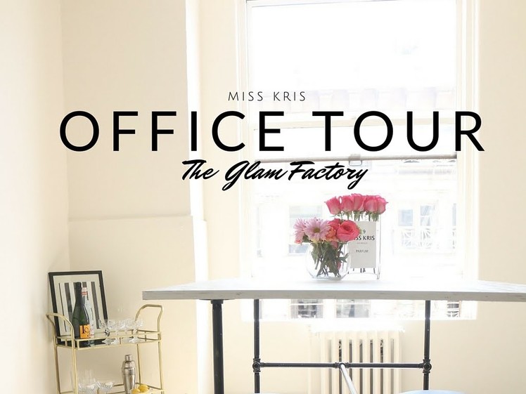 Office Tour + Industrial Pipe Desk DIY