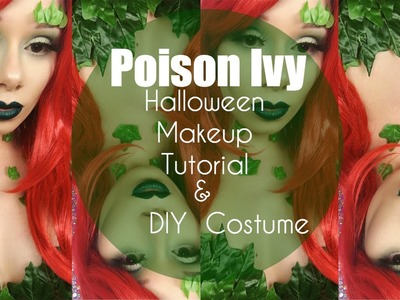 Poison Ivy DIY Costume & Makeup