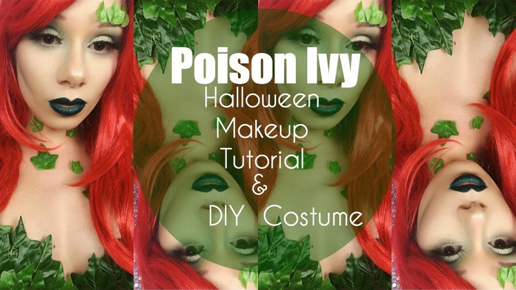 Poison Ivy DIY Costume & Makeup