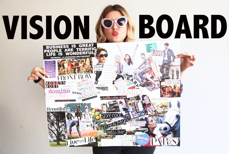 Vision Board DIY & The Law of Attraction