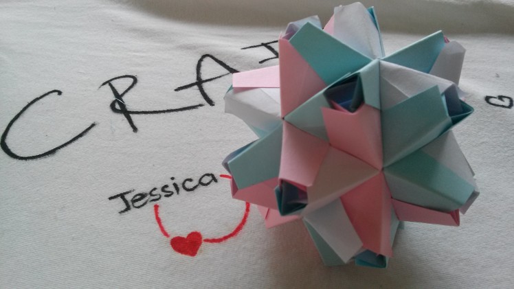DIY 3D Origami Star