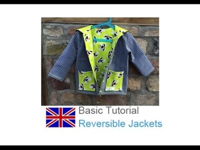 DIY basic sewing tutorial how to sew a reversible jacket Henriette