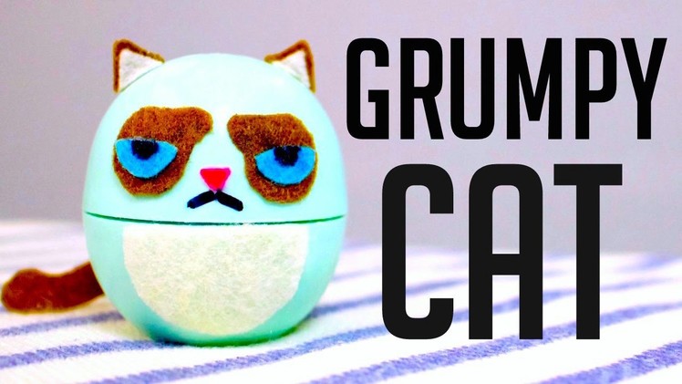 DIY EOS GRUMPY CAT | How To Make a GRUMPY CAT EOS