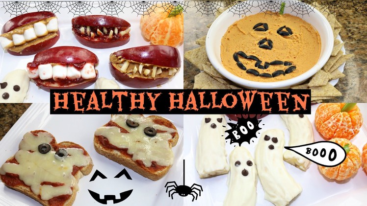 DIY Healthy Halloween Snacks!
