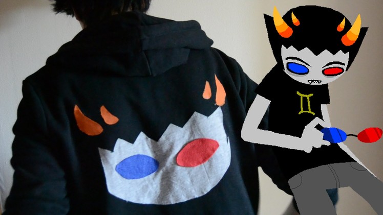 DIY Homestuck troll sweater