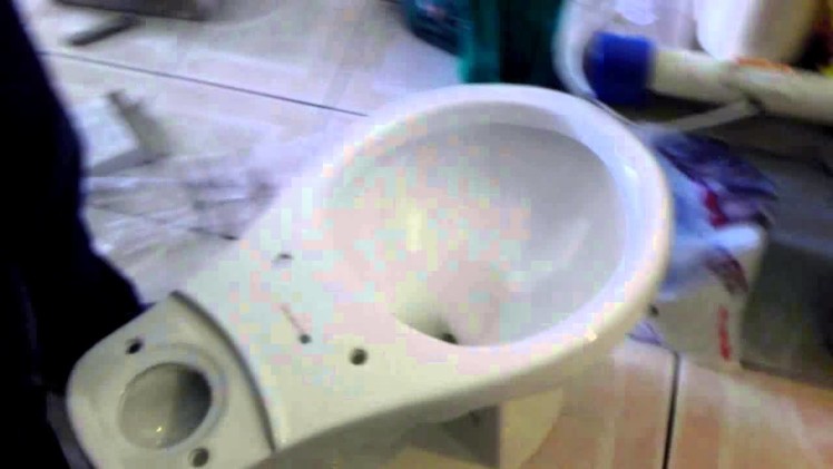DIY | Installing New Toilet Tutorial | GLACIER BAY | Model 340 995 | Unbox
