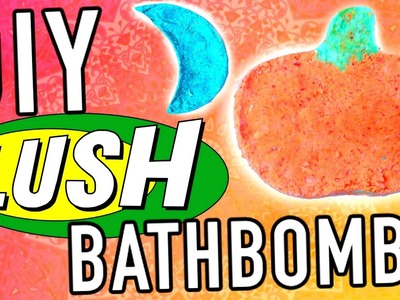 DIY Lush bath bombs + Demo!