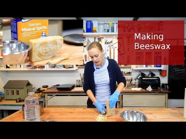 DIY Making Beeswax Polish for Furniture