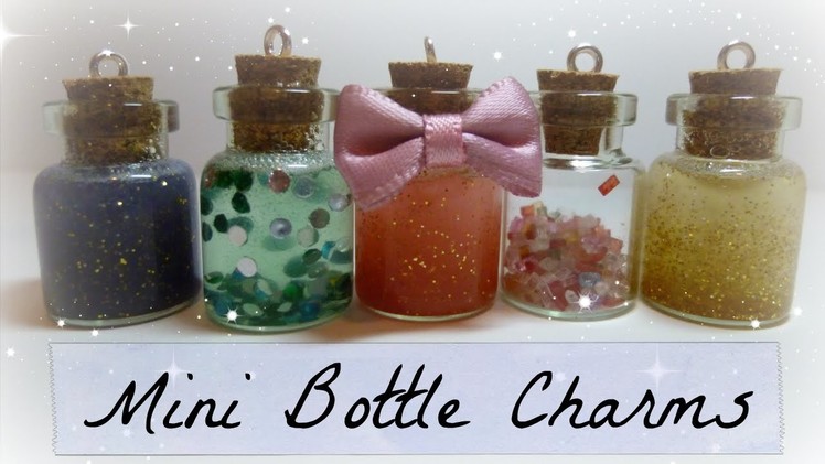 DIY Mini Bottle Charms