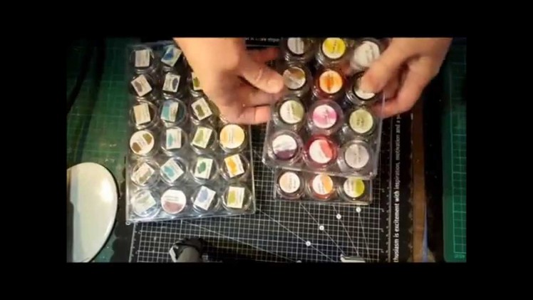 DIY mini inkpads