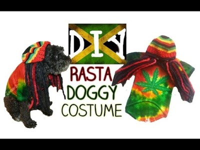 DIY: Rasta Doggy Costume (No Sew)