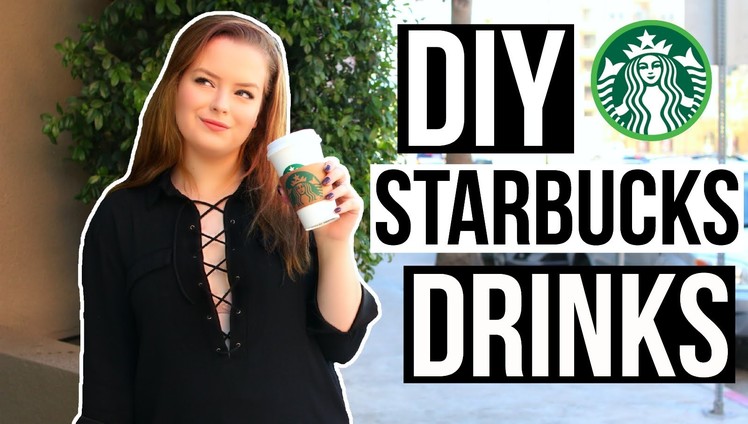 DIY Starbucks Drinks for Fall