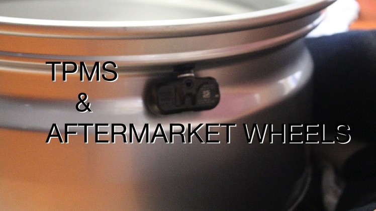 DIY: TPMS on Aftermarket Wheels (TSW Mirabeau)