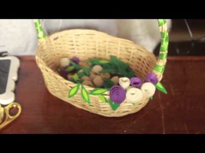 Flower Basket Decor DIY | Roomies | Anusha Swamy