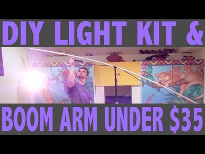 Fridays: DIY Light Kit & Boom Arm Under $35 (Part 2)
