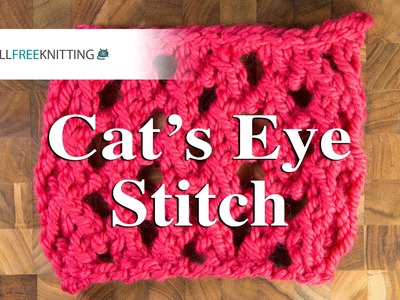 How to: Cat's Eye Stitch