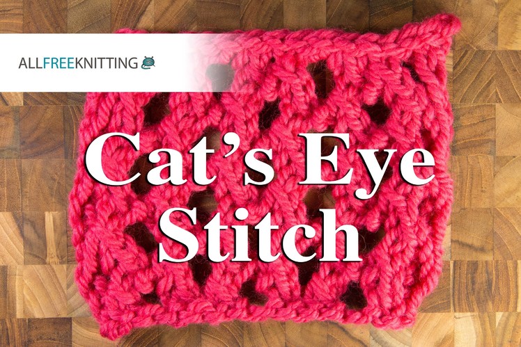 How to: Cat's Eye Stitch