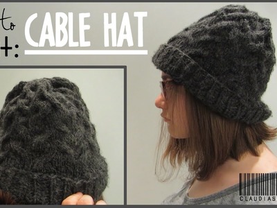 How to Knit a Cable Hat