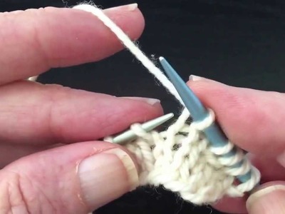 How to Knit Left Lifted Increase  (LLI)