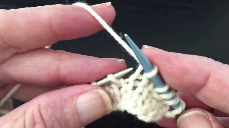 How to Knit Left Lifted Increase  (LLI)