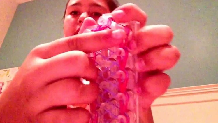 How to make a Adams ladder on wonder loom