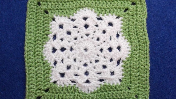 How To Make A Crocheted Snowflake Square - DIY Crafts Tutorial - Guidecentral