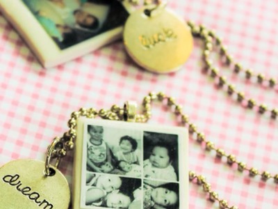 How To Make a Cute Mini Polaroid Photo Necklace - DIY Style Tutorial - Guidecentral