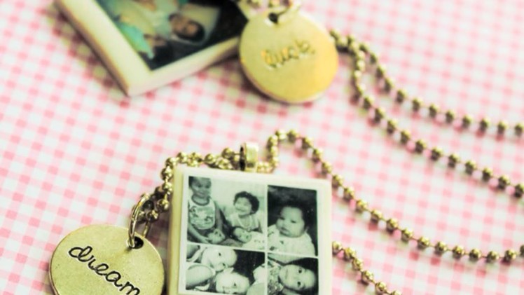 How To Make a Cute Mini Polaroid Photo Necklace - DIY Style Tutorial - Guidecentral